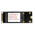 ETC 512GB SSD for Macbook Pro A1425 & A1398 2012 / early 2013 Models with Pre-loaded MacOS 10.13 High Sierra